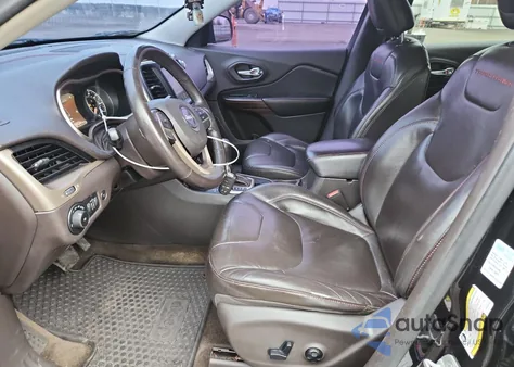 2014 Jeep Cherokee Trailhawk z USA, uszkodzony, nr VIN 1C4PJMBS1EW310163